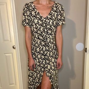 Hi-Lo Floral Dress